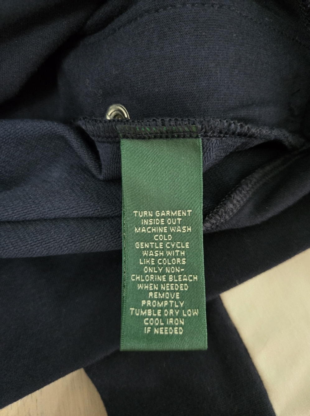 NWT Ralph Lauren Active Jacket Women's XL Navy Blue/White - Picture 5 of 7